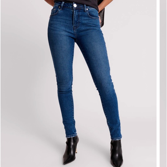 ONE TEASPOON INDIGO FREEBIRDS II HIGH WAIST STRETCH SKINNY JEAN- stretch 😎❣️‼️ - Picture 2 of 6